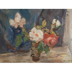 Ludwik Klimek (1912 Skoczów - 1992 Nizza), Blumen in einer Vase