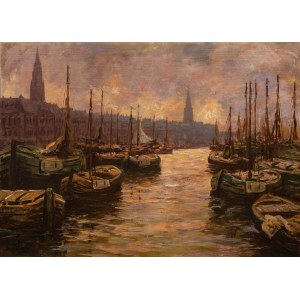 Josef Dederichs (1873 Bleibuir - 1958 Cologne), Port