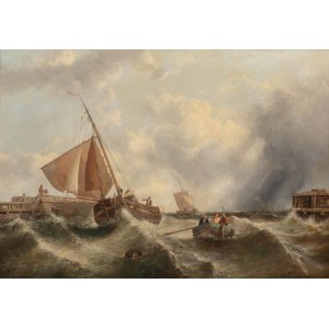 Edwin Hayes (1819 Bristol - 1904), At Sea