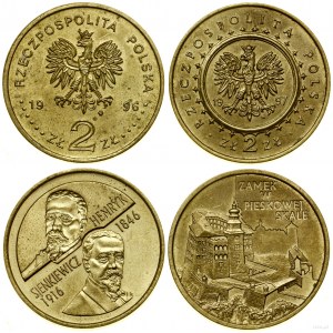 Polska, 2 x 2 złote, 1996-1997, Warszawa