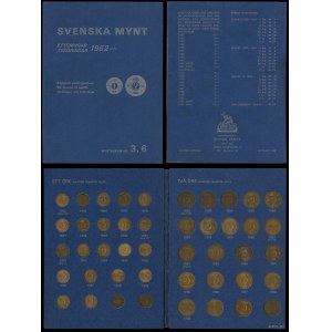 Szwecja, zestaw 23 x 1 öre i 22 x 2 öre