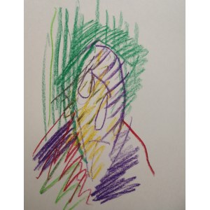 Jerzy Panek (1918-2001), Self-Portrait 10/16, [1993].