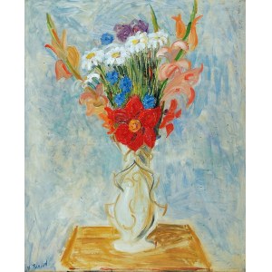 Maurycy Blond (1899-1974), Kwiaty w wazonie