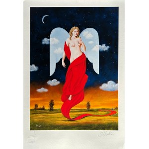 Rafal Olbinski, Angel, no date