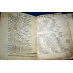 Śpiewnik QUI CANTAT BIS ORAT Kraków 1802