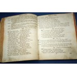 Śpiewnik QUI CANTAT BIS ORAT Kraków 1802