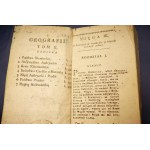 GEOGRAFIA CZYLI OPISANIE kraiów i narodów.... 1794