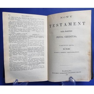 Biblia Święta to jest całe Pismo święte 1934