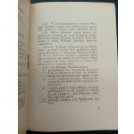 Statut Towarzystwa Przyjaciół Gimnazjum im. Juliusza Słowackiego w Warszawie Rok 1937