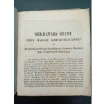 Instrukce pro sestavování a kontrolu služebních seznamů státních zaměstnanců a úředníků Rok 1849