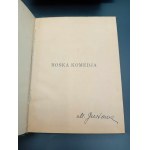 Dante Alighieri Boska komedja Tom I-III tł. E. Porębowicz 1925