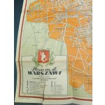 Plán hlavního města Varšavy