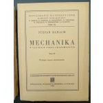 Stefan Banach Mechanika pro akademické školy 3. vydání I-II. díl