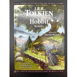 J.R.R. Tolkien Hobbit Komiks Ilustracje David Wenzel Wydanie I