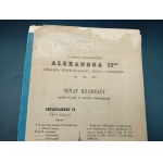 Rozsudek ve prospěch Alexandra IIgo Rok 1868