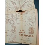 Plan i informator miasta Szczecina Rok 1949