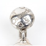 CHANTECLER: sterling silver hoop earrings