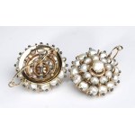 Gold and pearl earrings - Southern, Italy early 20th century