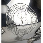 French silver sugar bowl, Paris circa 1840, mark of JEAN FRANCOIS VEYRAT, import Turin