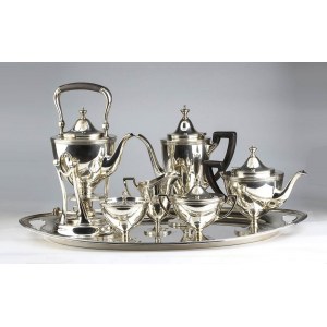 Sterling silver tea and coffee set - 1907-1947, mark of TIFFANY & Co.