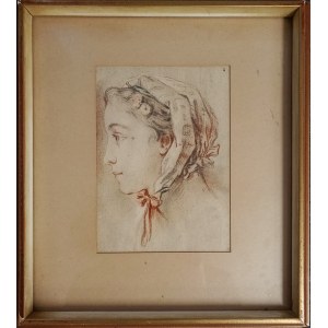 François Boucher (według), Portret kobiety