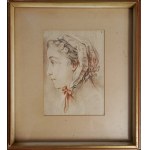 François Boucher (według), Portret kobiety