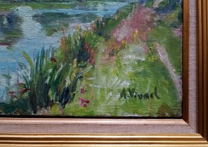 André-Léon Vivrel (1886-1976), Most na kanale Briare, 1952