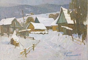Artiom Tolstukhin (b. 1981), Winter huts. Carpathian Mountains, 2010