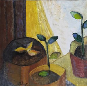 Maria Collin (ur. 1942), Kwiaty, 1923
