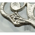 Warmet/Resovia&nbsp;wisiorek srebrny w formie klucza 1963-1986 r.