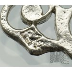 Warmet/Resovia silver pendant in the form of a key 1963-1986.