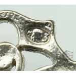 Warmet/Resovia&nbsp;wisiorek srebrny w formie klucza 1963-1986 r.