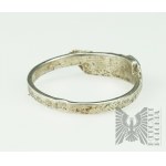 Warmet/Agat - Sterling silver ring with a plant motif