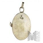 Warmet/Biamet - Silver Pendant with Rose