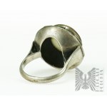 ORNO - Anello in argento con pietra