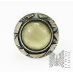 ORNO - Anello in argento con pietra