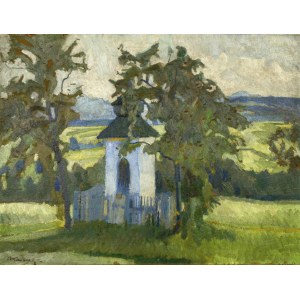 Stanisław KAMOCKI (1875-1944), Bildstock am Wegesrand