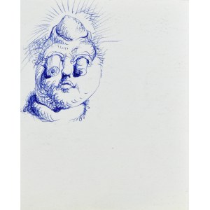 Franciszek STAROWIEYSKI (1930-2009), Szkic głowy postaci