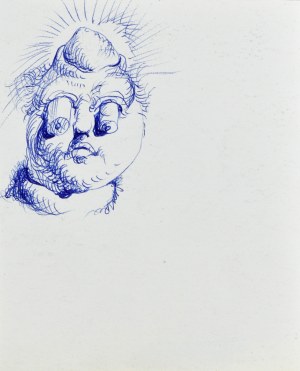 Franciszek STAROWIEYSKI (1930-2009), Szkic głowy postaci
