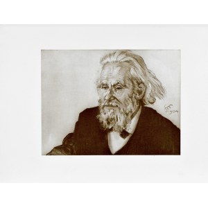 Stanisław WYSPIAŃSKI (1869-1907), Portrét Władysława Mickiewicza