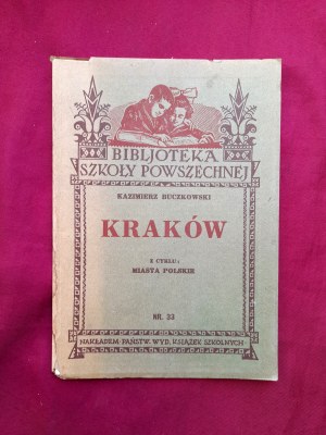 BUCZKOWSKI Kazimierz - Cracow - 1933