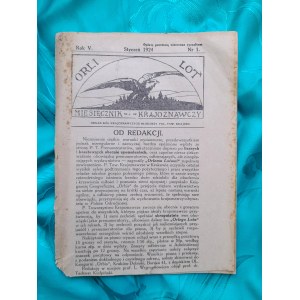 Orli lot. Miesięcznik krajoznawczy. Nr 1, Styczeń 1924