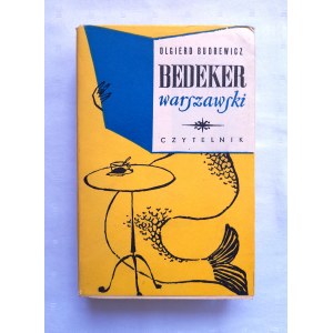 Bedeker warszawski - Olgierd BUDREWICZ - 1966 - wyd. I
