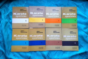 MIŁKOWSKI Jerzy - Sport karate - set of 8 volumes