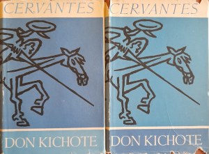 CERVANTES Miguel - The Thoughtful Nobleman Don Quixote of Mancha (2-volume set)