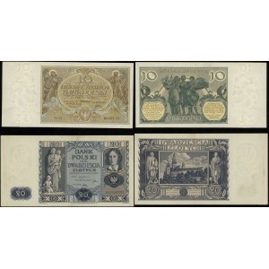 Polska, zestaw 2 banknotów, 1929-1936