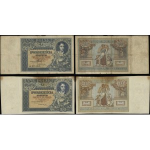 Polska, zestaw 2 banknotów o nominale 20 złotych, 20.06.1931