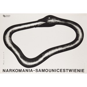 proj. Jacek BRZOZOWSKI, NARKOMANIA - SAMOUNICESTION. Society for the Prevention of Drug Addiction, 1984