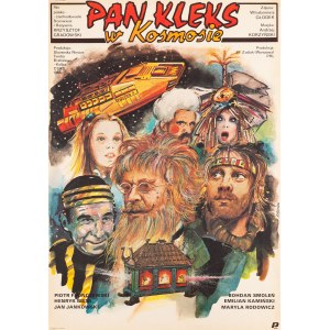 proj. Andrzej PĄGOWSKI (b. 1953), Mr. Kleks in Space, 1988