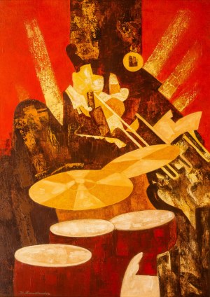 Kazimierz Śramkiewicz (1914 - 1998), Jazz, 1989